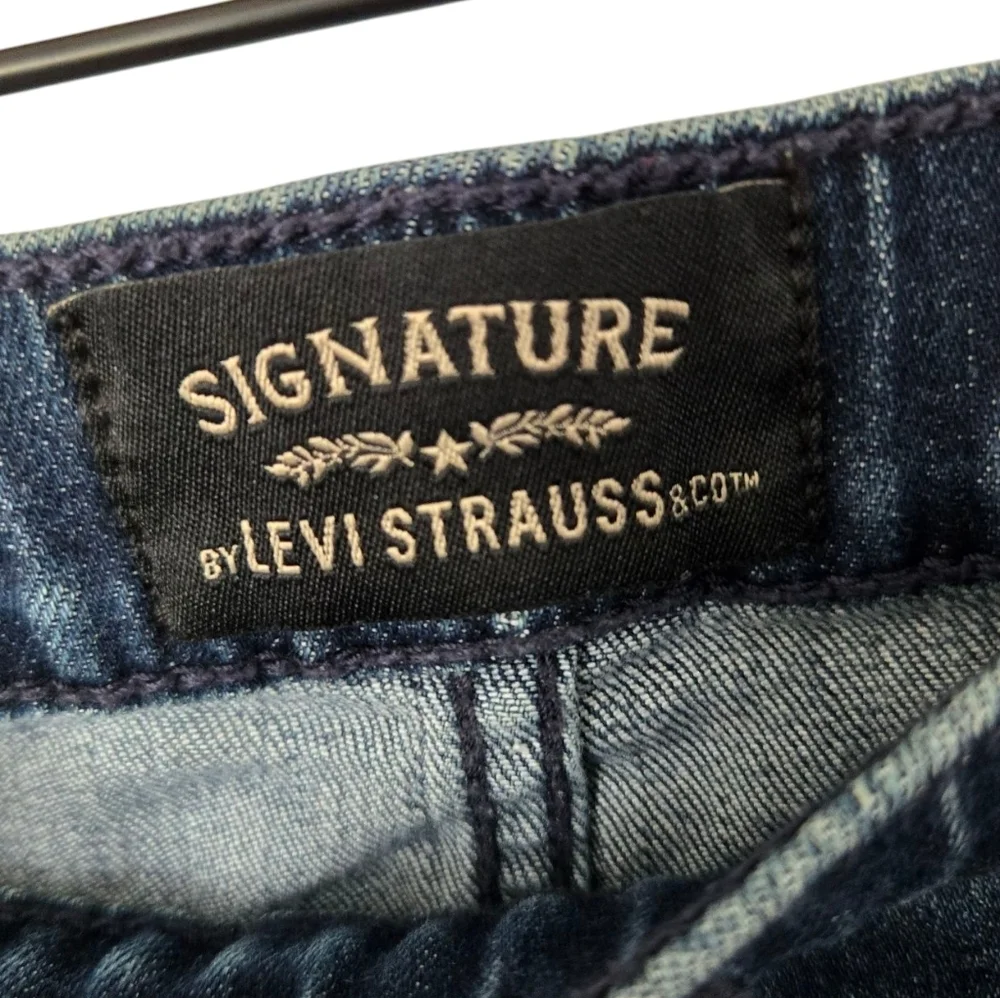 Levi Strauss Signature Blue Denim Men's Shorts Nwot Size Xxl 40